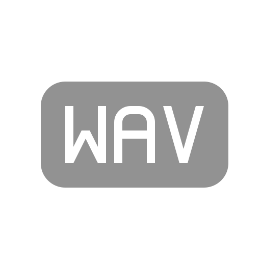 512x512 File, Wav Icon