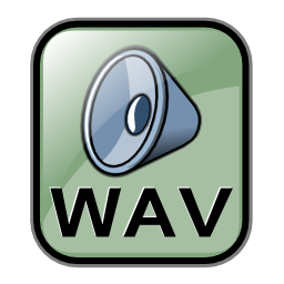 256x256 Free Audio Wav Icon