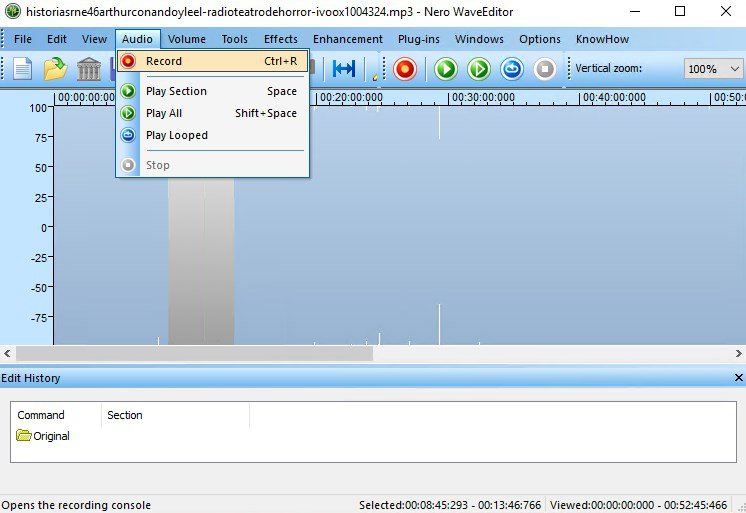 Nero Waveeditor 746x513 Nero Waveeditor