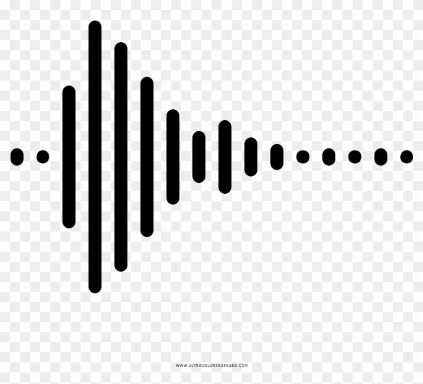 840x763 Sound Wave Coloring Page