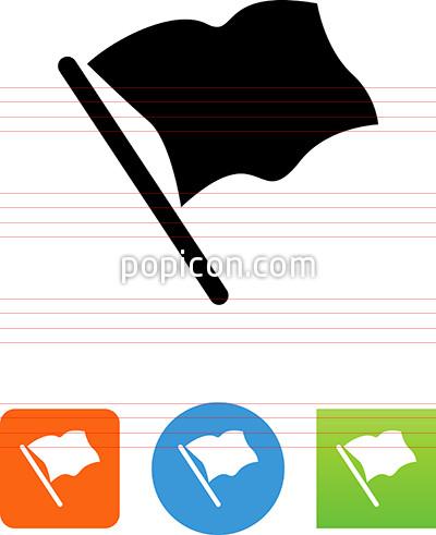 400x491 Waving Flag Icon