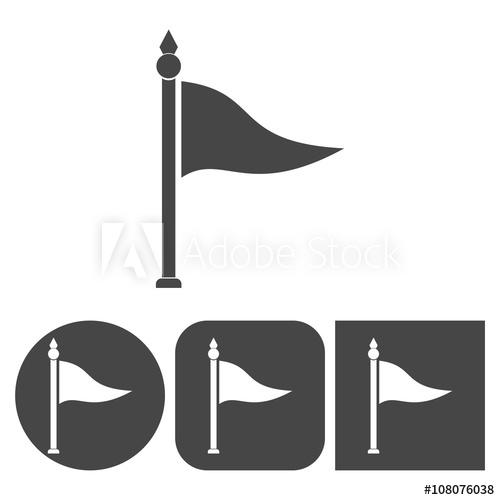 500x500 Waving Flag Icon