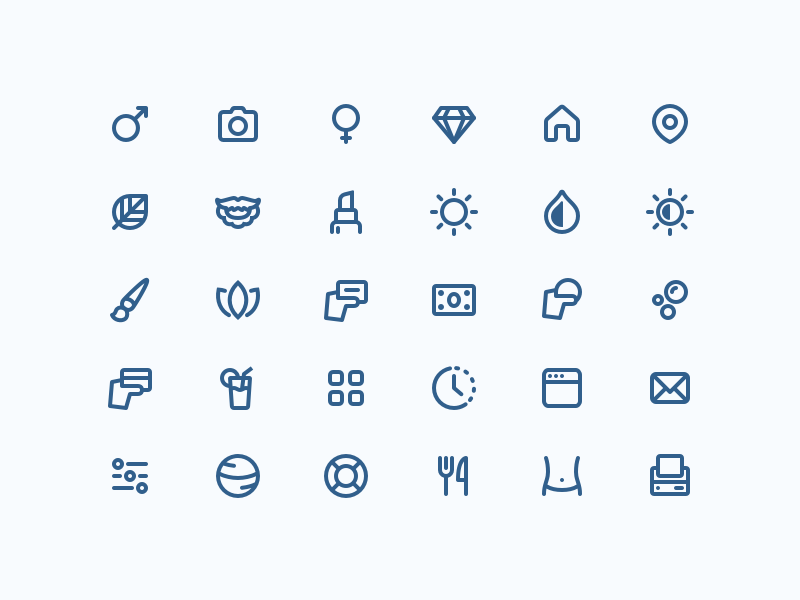 800x600 Wavy Icon Suite