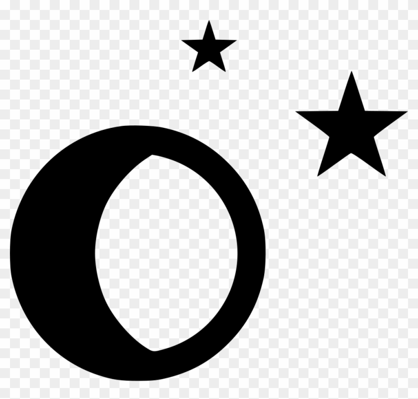 840x802 Moon Waxing Gibbous Stars Png Icon Free Download