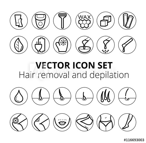 500x488 Thin Lines Web Icon Set