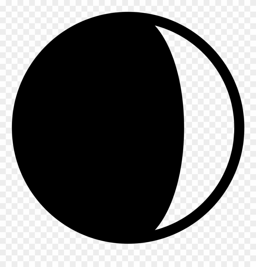 880x920 Waxing Crescent Filled Icon