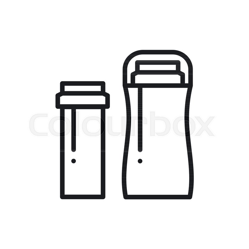 800x800 Cartridge Wax Heater Warmer Line Icon Stock Vector Colourbox