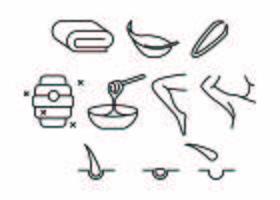 280x200 Free Hair Removal Line Icon Vector