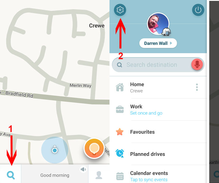 718x600 Waze Handsfree, Voice Commands, Bookmarks And Offline Maps Explained
