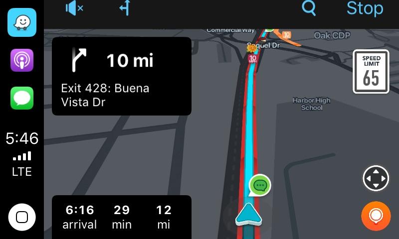 800x480 What's This Green Icon Waze