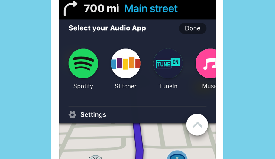 910x525 Waze Is Adding A New In App Audio Player