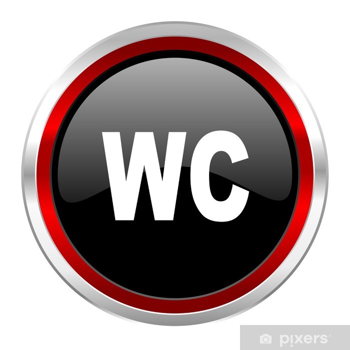 700x700 Wc Icon Sticker