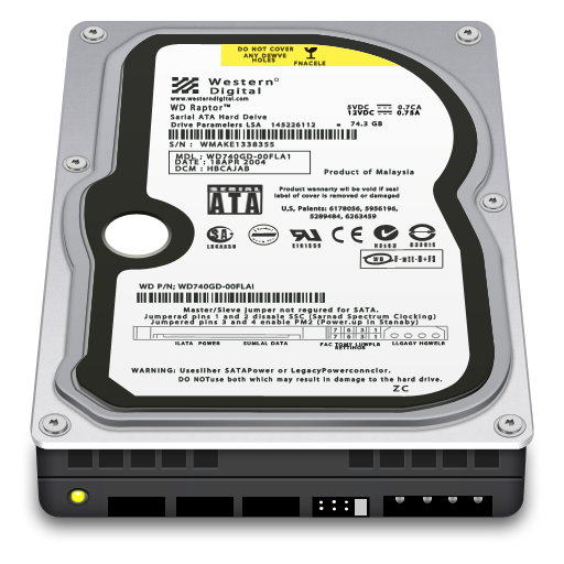 512x512 Internal Drive Wd Icon Smooth Leopard Iconset Mcdo Design