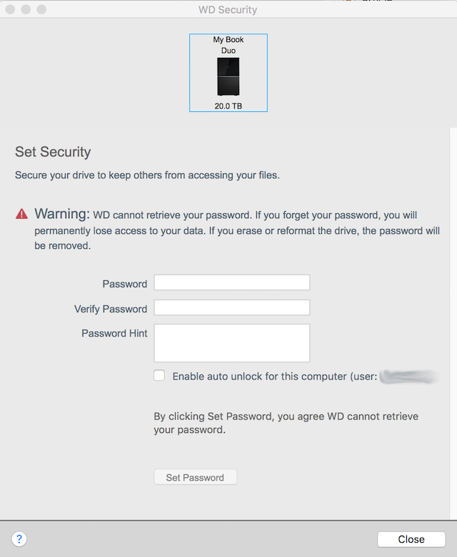 640x781 Western Digital My Book Duo Usb C External Raid Hard Disk
