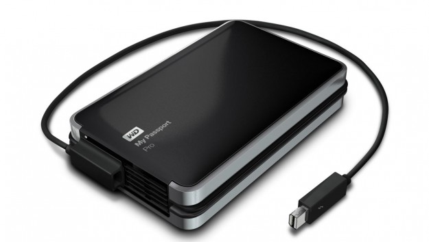 625x352 Wd's My Passport Pro Two Hard Drives, One Thunderbolt Cable