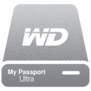 128x128 Hdd Wd My Passport Ultra Silver Icon Hdd Wd Collection