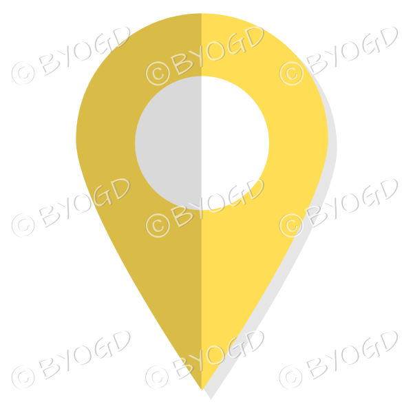 600x600 Yellow We Are Here Icon So Your Customers Can Find You Be Your