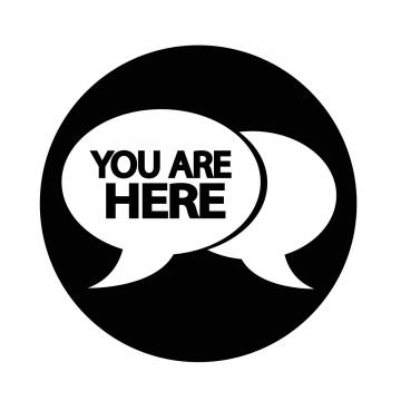 360x360 You Are Here Icon, Here, You, Sign Png And Vector For Free Download