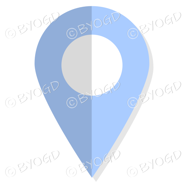 600x600 Blue We Are Here Icon So Customers Can Find You Be Your Own