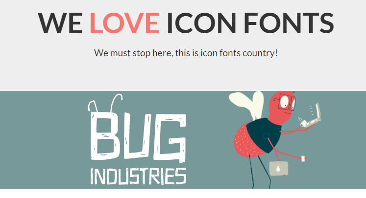 747x405 We Love Icon Fonts