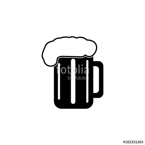 500x500 Beer Cup Glass Icon Human Weakness, Addiction Element Icon