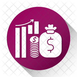 256x256 Wealth Icon Of Flat Style