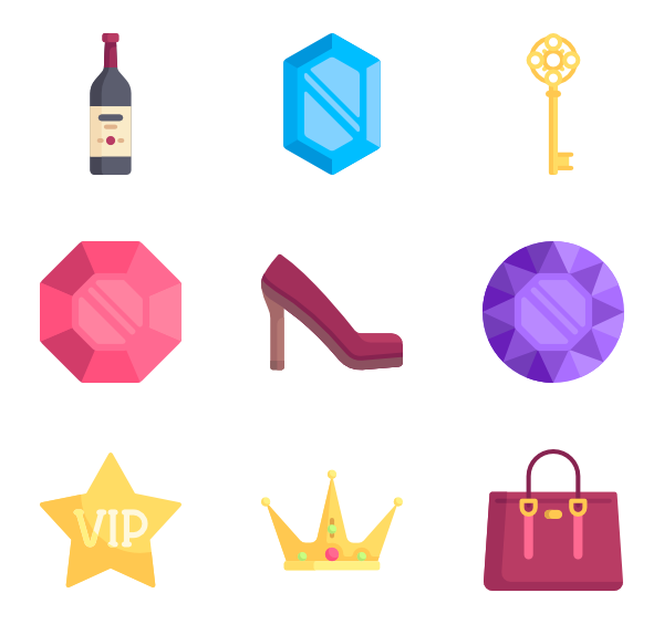 600x564 Wealth Icons