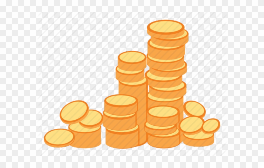 880x560 Coins Clipart Wealth