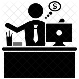 256x256 Dreaming Wealth Icon Of Glyph Style