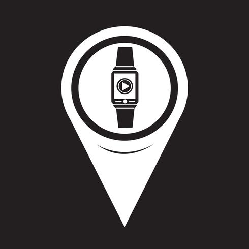 490x490 Map Pointer Smartwatch Wearable Icon