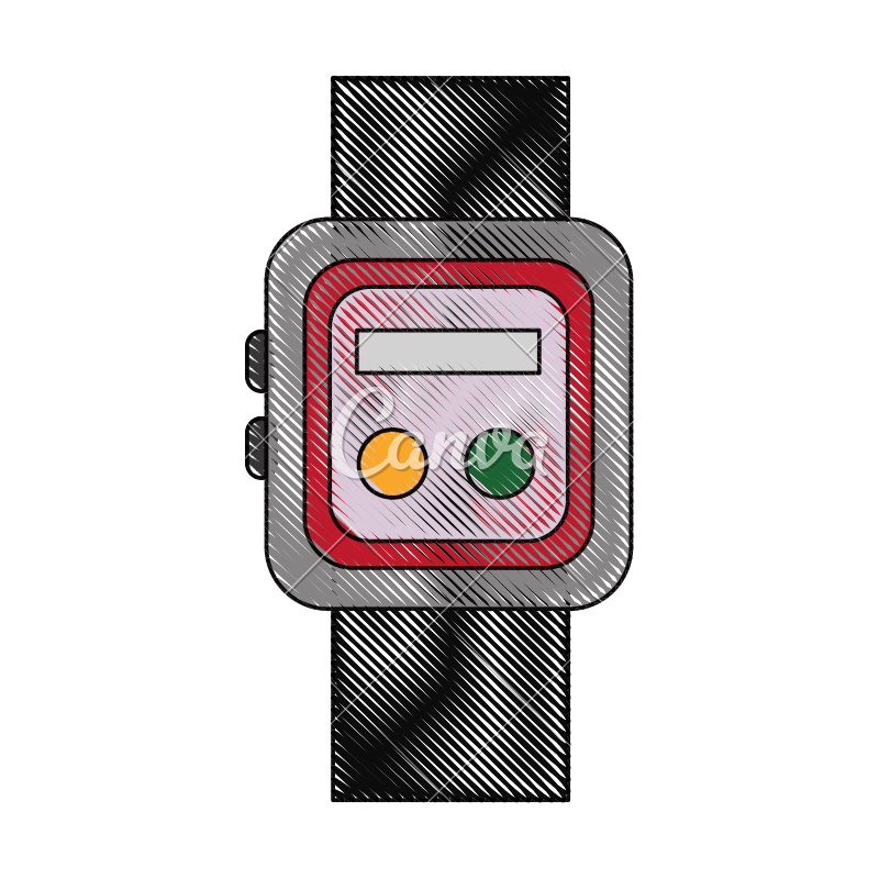 800x800 Smartwatch Clock Wearable Technology Icon