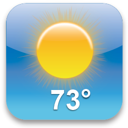 256x256 Weather App Icon Images