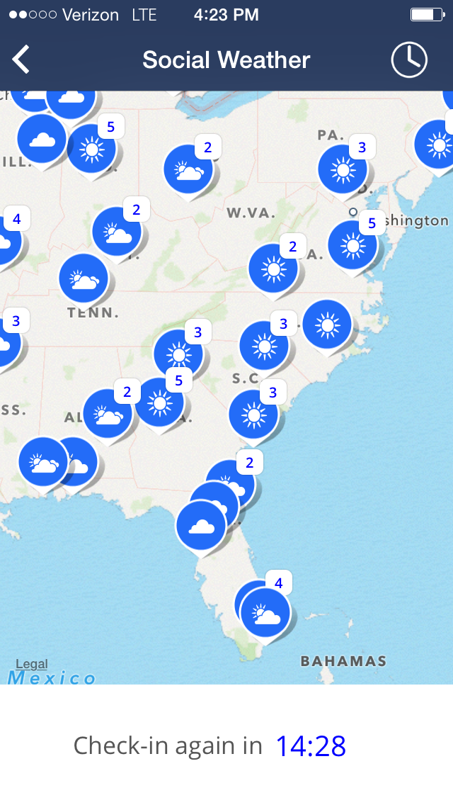 640x1136 Review The Weather Channel's New Iphone App Is Gorgeously