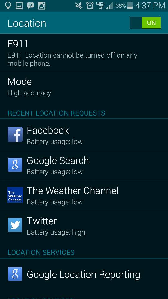 540x960 Location Services Icon Staying