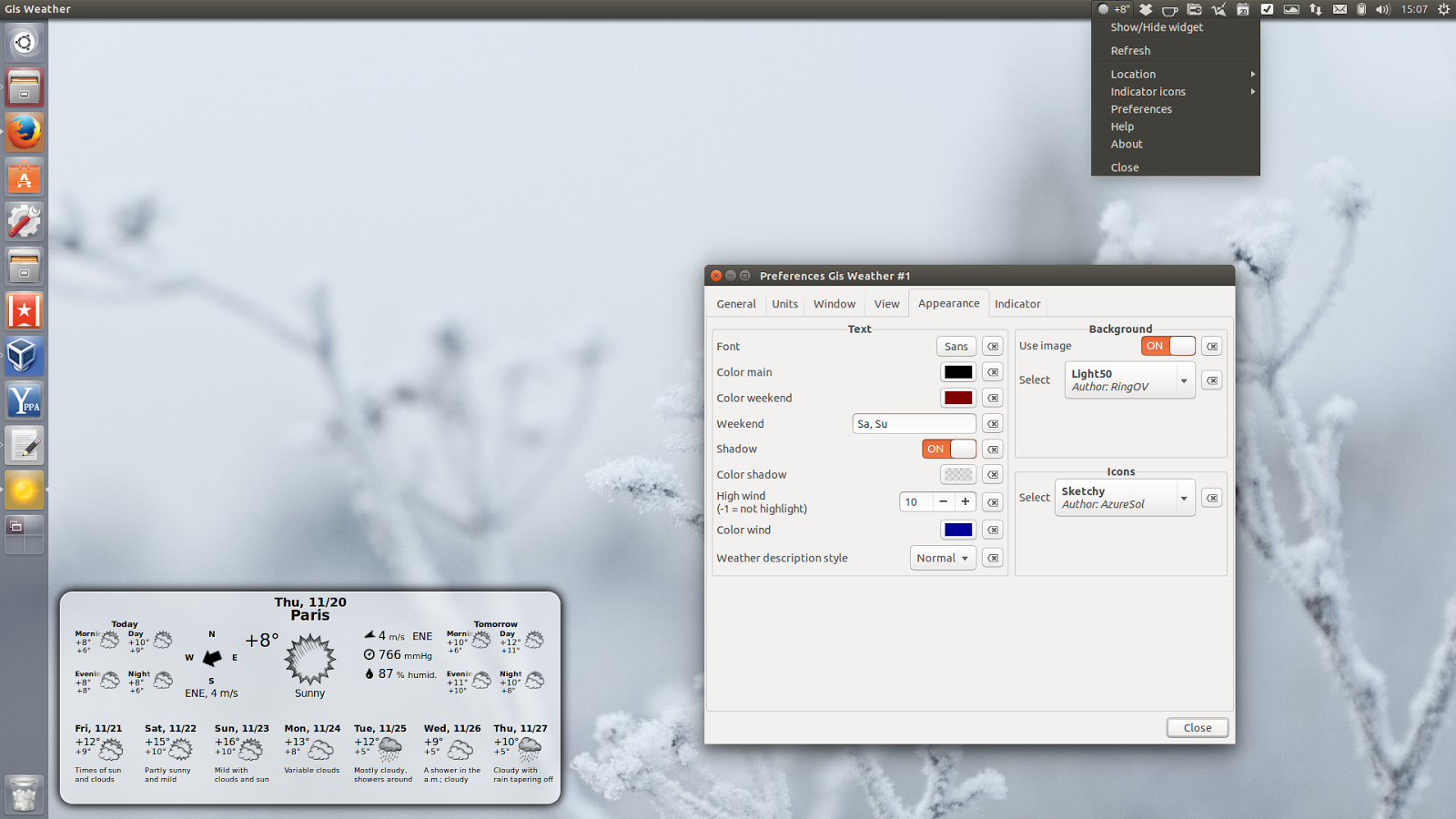 1600x900 Gis Weather Highly Customizable Weather Widget For Your Linux