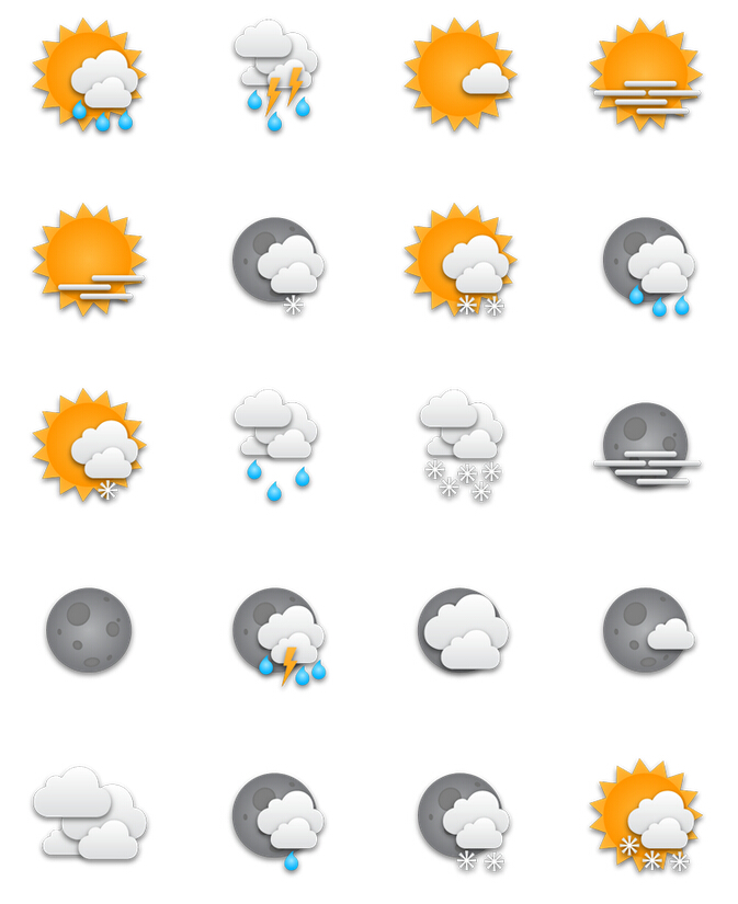 Designer Orange Weather Forecast Png Icons 673x825 Designer Orange Weather Forecast Png Icons