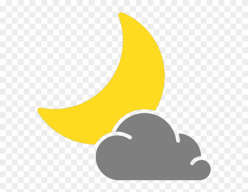 840x650 Simple Weather Icons Cloudy Night