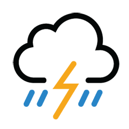 256x256 Weather Underground Icons
