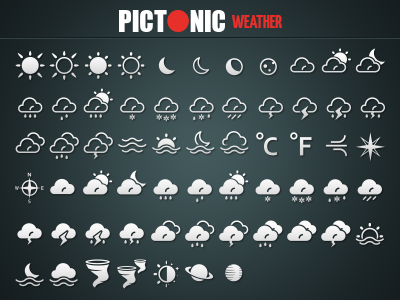 Weather Icon Font at Vectorified.com | Collection of Weather Icon Font ...