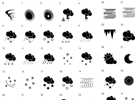Flat Weather Icons Free Download 452x336 Flat Weather Icons Free Download