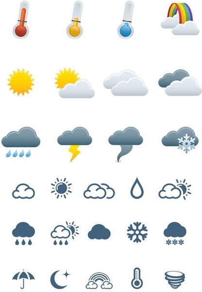 Weather Icons Vector Free Vector In Encapsulated Postscript 416x600 Weather Icons Vector Free Vector In Encapsulated Postscript