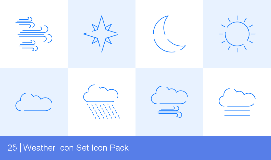 896x528 Download Weather Icon Set Icon Pack