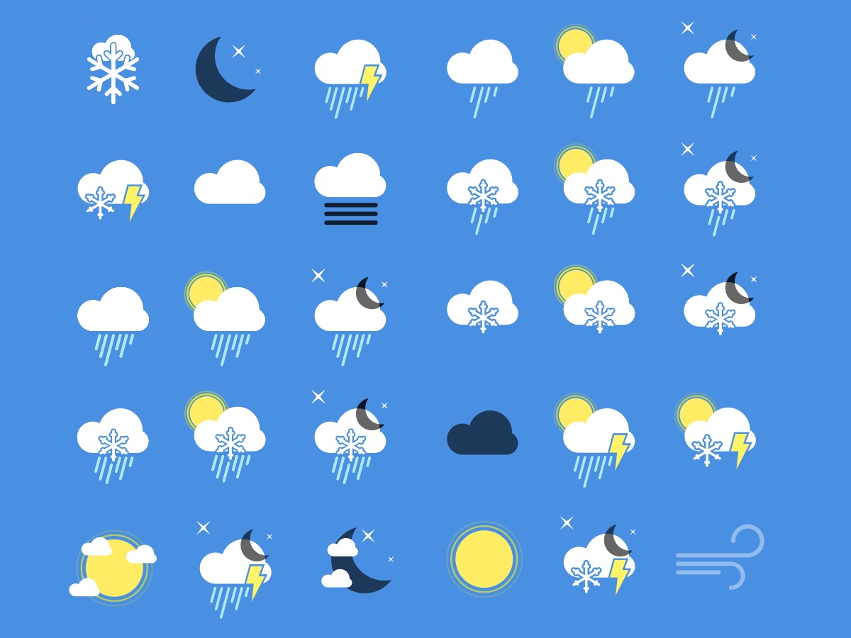 1200x900 Weather Icon Pack Sketch Resource For Sketch Image Zoom Attachment