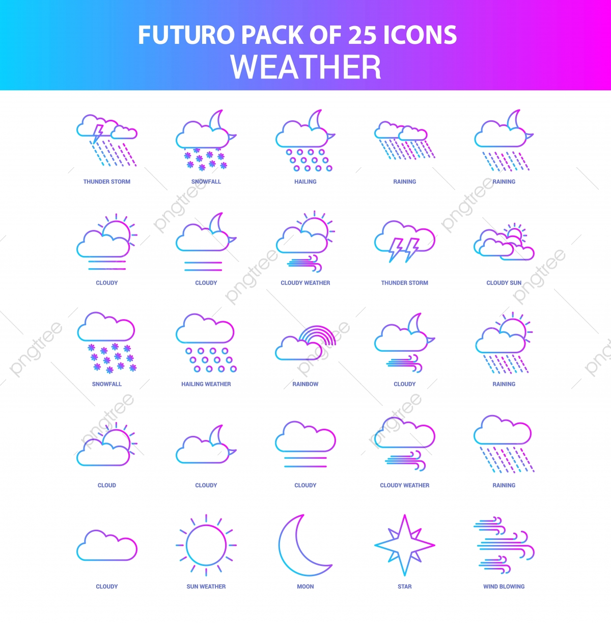 1200x1222 Blue And Pink Futuro Weather Icon Pack, Cloudy Sun, Cloudy