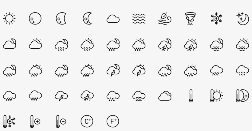 820x428 Icon Weather