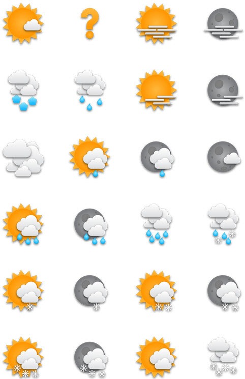 482x745 Weather Icon Orange Version Png Icons My Free Photoshop World