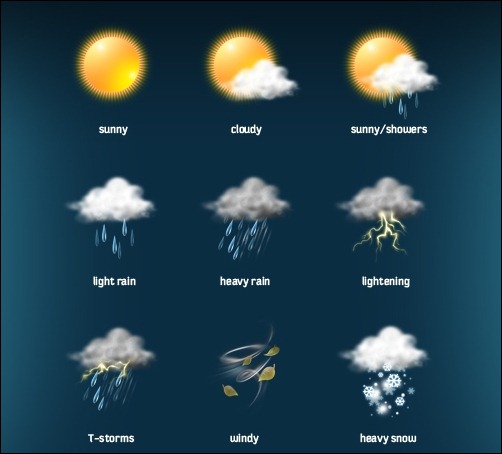 502x454 Sets Of High Quality Weather Icons For Free Tripwire Magazine