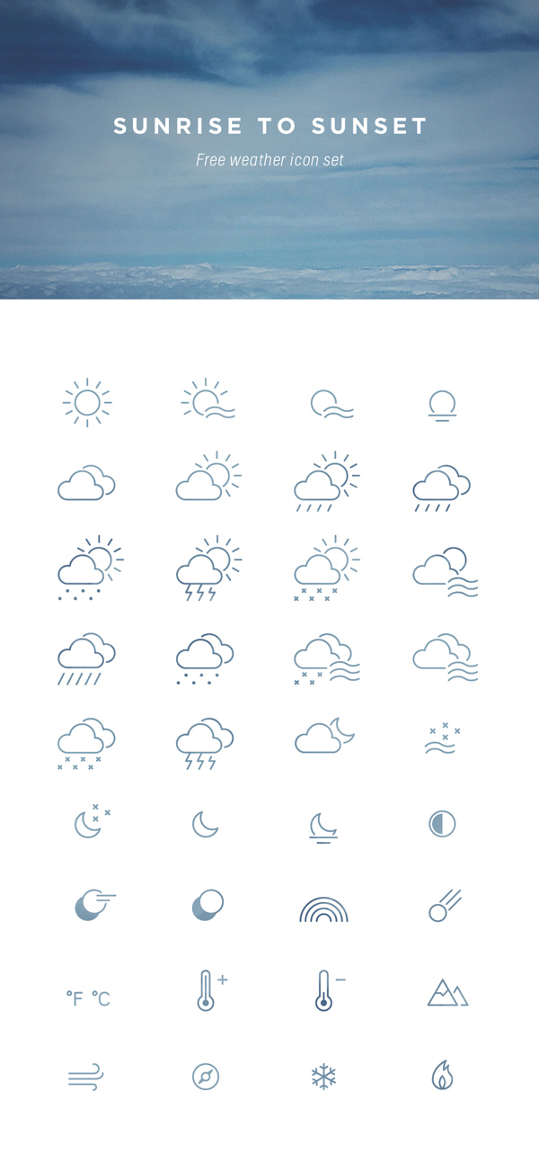 600x1293 Free Weather Icon Sets You Can Download For Free