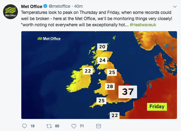 586x424 Uk Weather Forecast Friday To Be Hottest Day Of Year As Temps