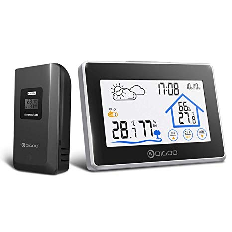 466x466 Digoo Weather Stations Wireless Indoor Outdoor